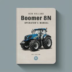 New Holland Boomer 8N Tractor Operators Operator's Manual PDF