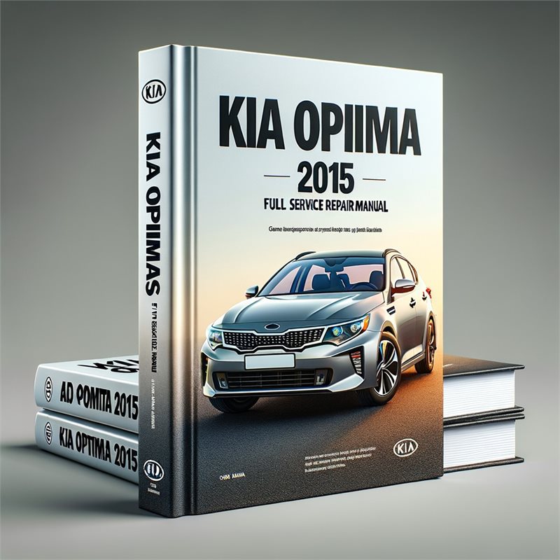 2015 Kia Optima Service Repair Workshop Manual PDF