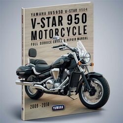 2009-2014 Yamaha XVS Models XVS950 V-STAR 950 Tourer Motorcycle Service Repair Workshop Manual PDF