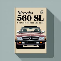 1986-1989 Mercedes 560 Service Repair Workshop Manual PDF