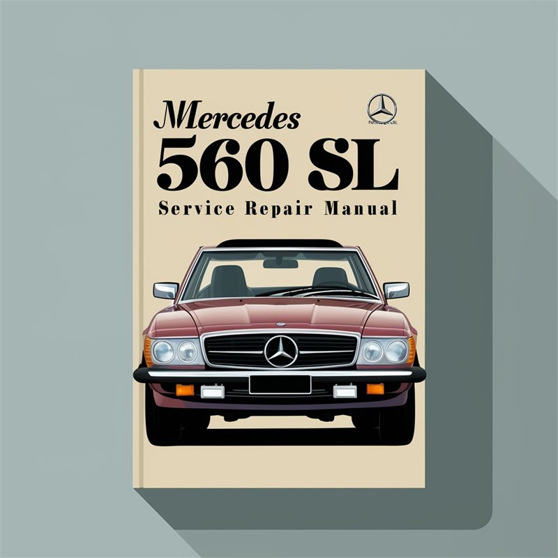 1986-1989 Mercedes 560 Service Repair Workshop Manual PDF