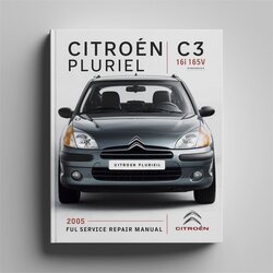 2005 Citroen C3 Pluriel 1.6i 16V Service Repair Workshop Manual PDF