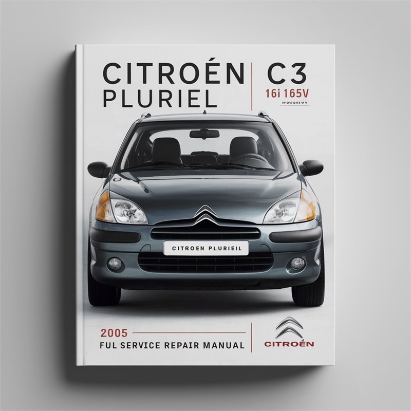 2005 Citroen C3 Pluriel 1.6i 16V Service Repair Workshop Manual PDF