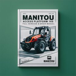 Manitou Access Platform 165 ATJ Service Repair Workshop Manual PDF
