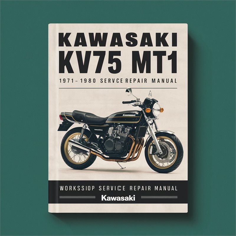 1971-1980 Kawasaki MT1 KV75 Service Repair Workshop Manual PDF