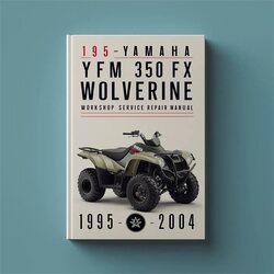 1995-2004 Yamaha YFM 350 FX Wolverine Service Repair Workshop Manual PDF