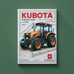 Kubota Tractor L3200 All Service Repair Workshop Manual PDF