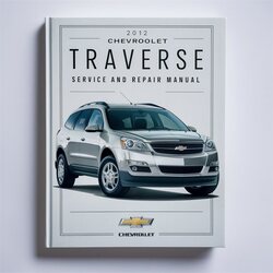 2012 Chevrolet Traverse Service Repair Workshop Manual PDF
