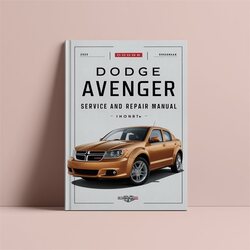 2008 Dodge Avenger Service Repair Workshop Manual PDF