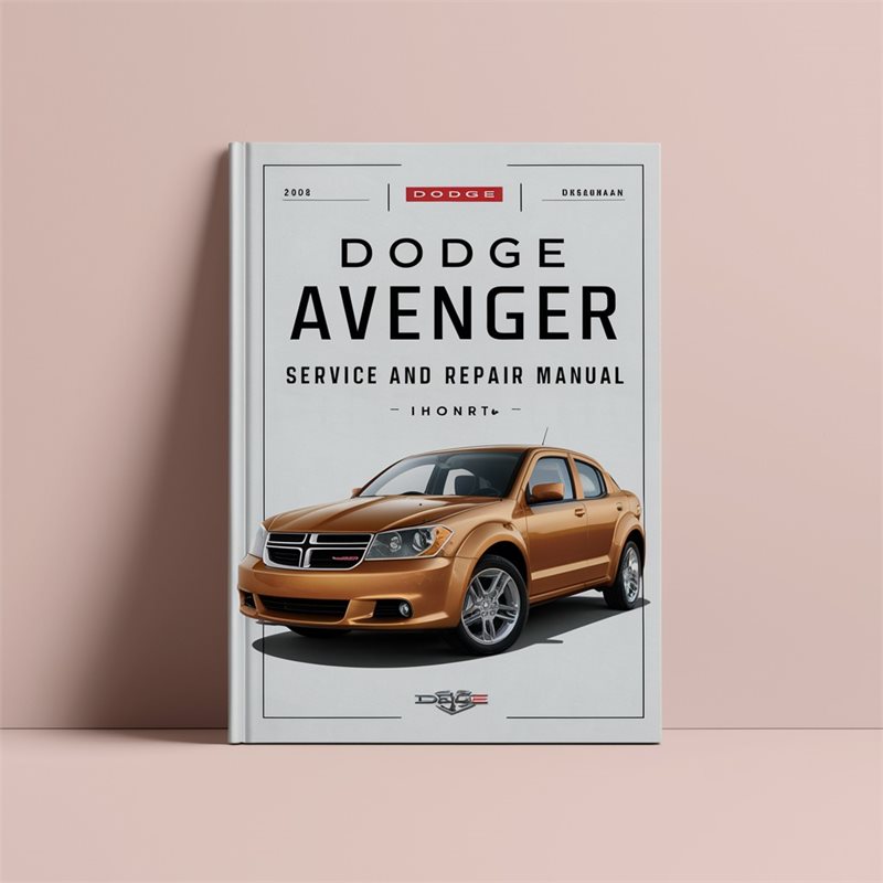 2008 Dodge Avenger Service Repair Workshop Manual PDF