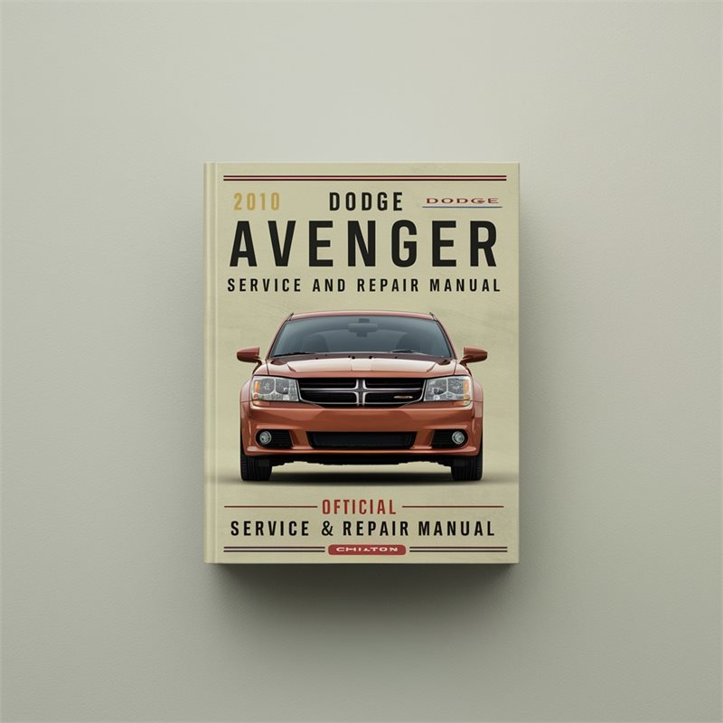 2010 Dodge Avenger Service Repair Workshop Manual PDF