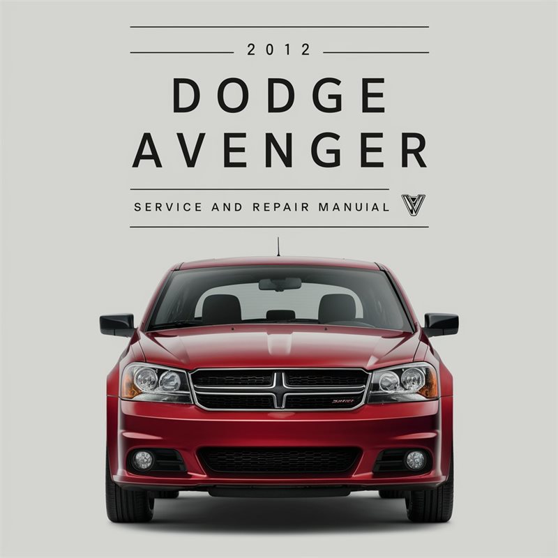 2012 Dodge Avenger Service Repair Workshop Manual PDF