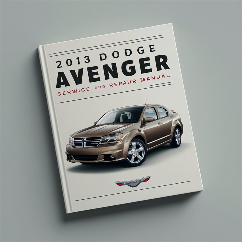 2013 Dodge Avenger Service Repair Workshop Manual PDF