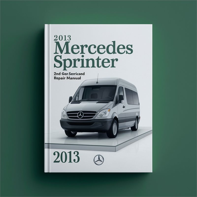 2013 Mercedes Sprinter (2nd Gen) Service Repair Workshop Manual PDF