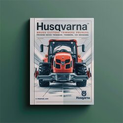 Husqvarna Brush Cutters Trimmers Pruners Hedge Ice Drills Blowers Service Repair Workshop Manual PDF