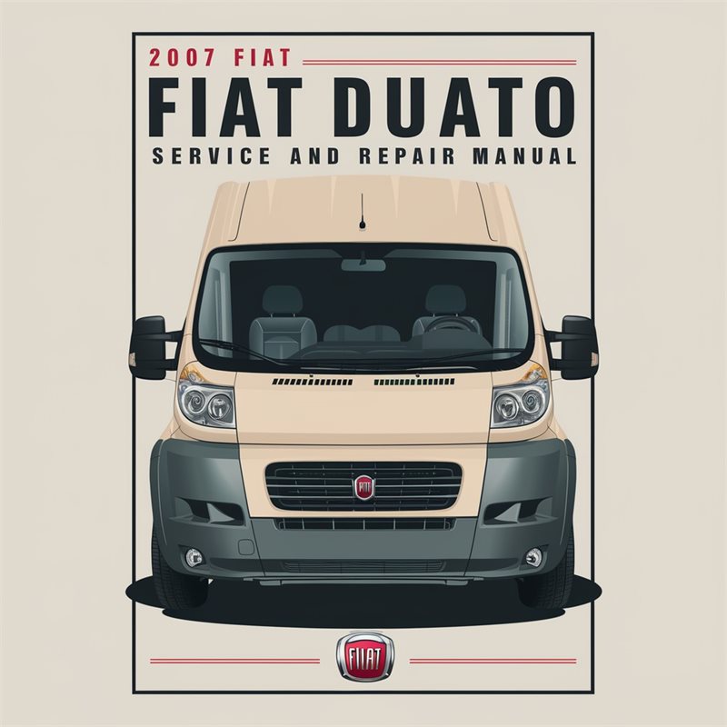 2007 Fiat Ducato (3rd Gen) Service Repair Workshop Manual PDF