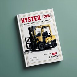 Hyster C004 (S70E) Forklift Service Repair Workshop Manual PDF