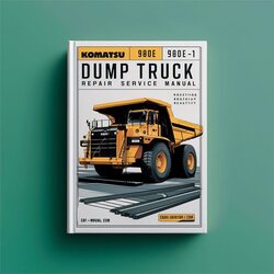 Komatsu 960E-1 Dump Truck Service Repair Workshop Manual PDF