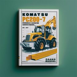 Komatsu PC200-7 Hydraulic Excavator Service Repair Workshop Manual PDF