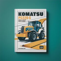 Komatsu PC220-5 Hydraulic Excavator Service Repair Workshop Manual PDF
