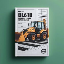 Volvo BL61B Backhoe Loader Service Repair Workshop Manual PDF