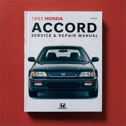 1992 Honda Accord Service Repair Workshop Manual PDF