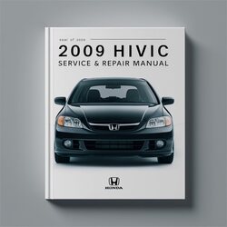 2009 Honda Civic Service Repair Workshop Manual PDF