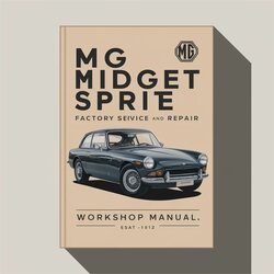 MG Sprite Midget Service Repair Workshop Manual PDF