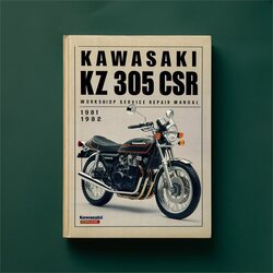 1981-1982 Kawasaki KZ Series 305 CSR Service Repair Workshop Manual PDF