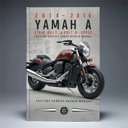 2014 2015 2016 Yamaha Star Bolt and Bolt R-spec XVS950 models Factory Service Repair Manual 