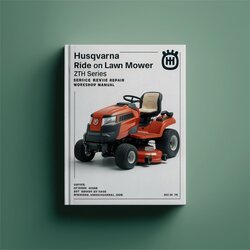 Husqvarna Ride On Lawn Mower ZTH Series Service Repair Workshop Manual PDF
