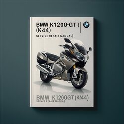 2006-2008 BMW 2 Series K1200GT (K44) Service Repair Workshop Manual PDF
