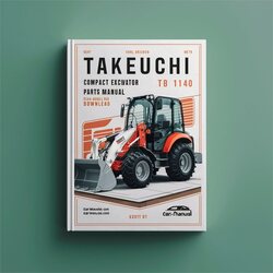 Takeuchi TB1140 Compact Excavator Parts (514200001- Up) Catalog PDF