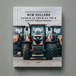 New Holland Ls180.b Ls185.b Ls190.b Loader Service Repair Workshop Manual PDF