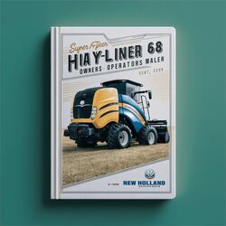 New Holland Super Hayliner 68 Baler Owners Operators Operator's Manual PDF
