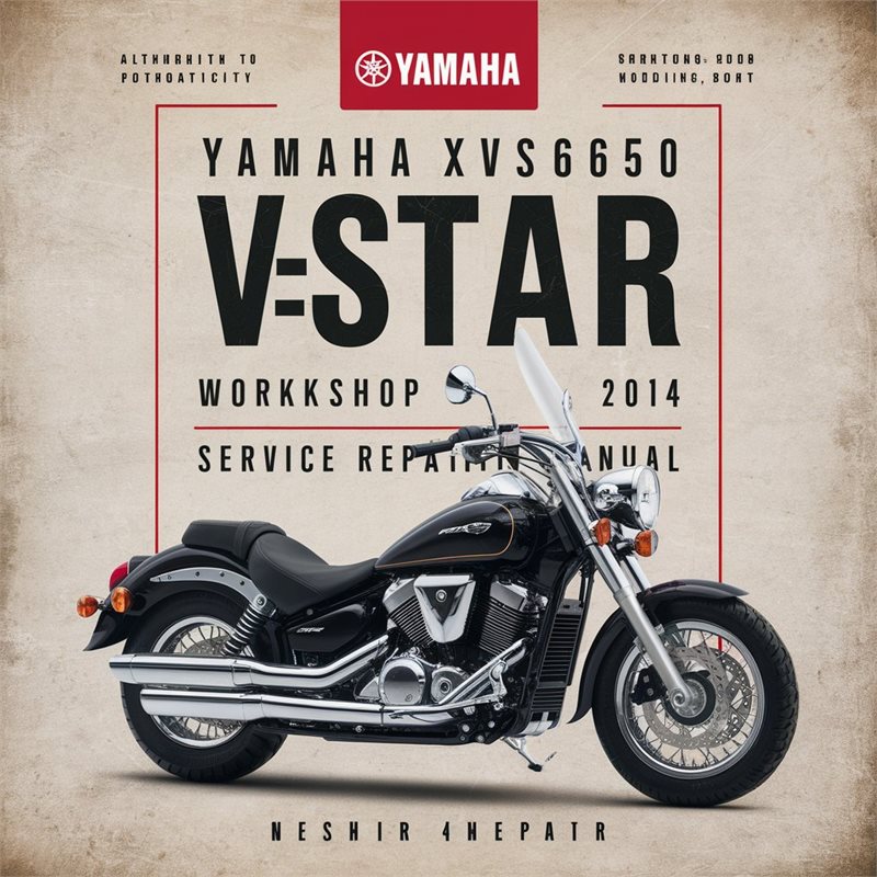 1998-2014 Yamaha XVS Models XVS650 V-STAR Service Repair Workshop Manual PDF