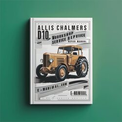 Allis Chalmers D10 Service Repair Workshop Manual PDF
