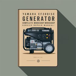 Yamaha EF3000ISE Generator Service Repair Workshop Manual PDF