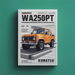 Komatsu WA250PT 5H Operation Service Repair Workshop Manual PDF