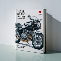 1982-2006 Suzuki GN Series 250 Service Repair Workshop Manual PDF