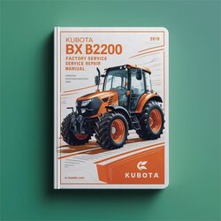 Kubota BX1800 BX2200 Tractor Service Repair Workshop Manual PDF