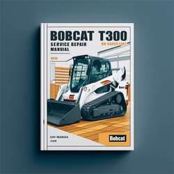 Bobcat T300 SN 532011001 Above Service Repair Workshop Manual PDF