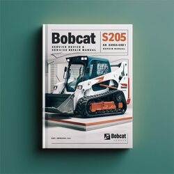 Bobcat S205 SN 530560001 Above Service Repair Workshop Manual PDF