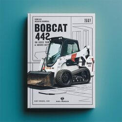 2007 Bobcat 442 SN 522311001 Above Edition Service Repair Workshop Manual PDF