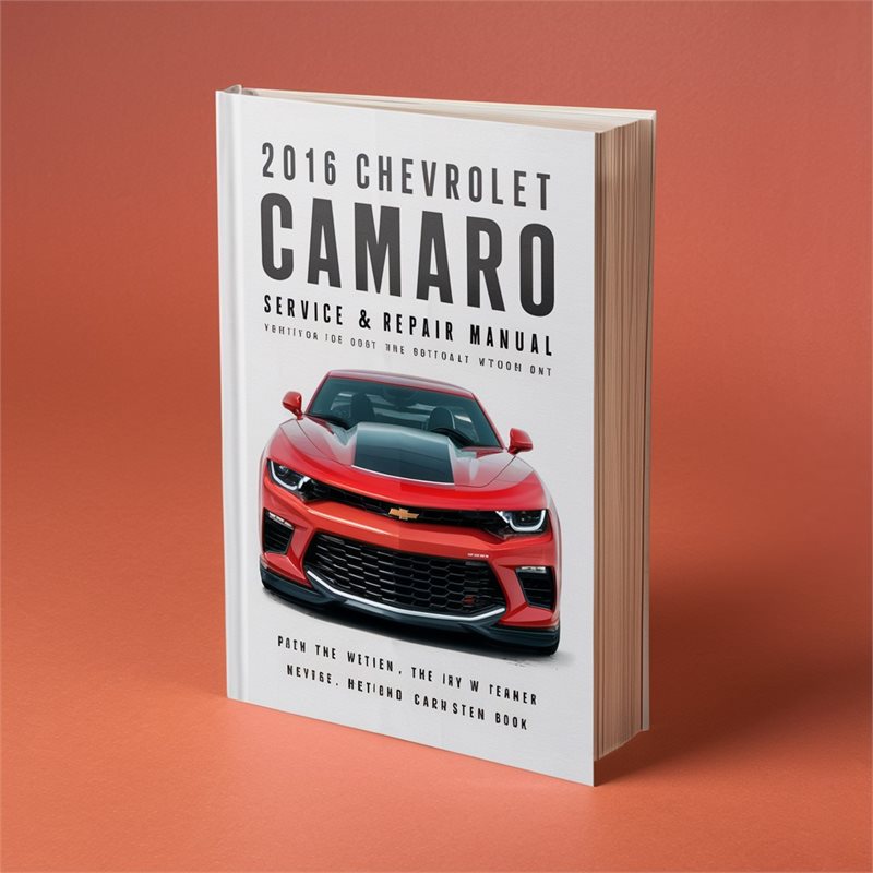2016 Chevrolet Camaro Service Repair Workshop Manual PDF