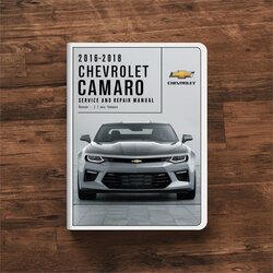 2016-2018 Chevrolet Camaro Service Repair Workshop Manual PDF