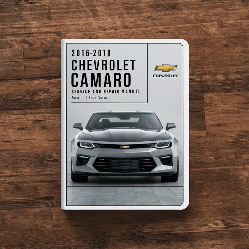 2016-2018 Chevrolet Camaro Service Repair Workshop Manual PDF