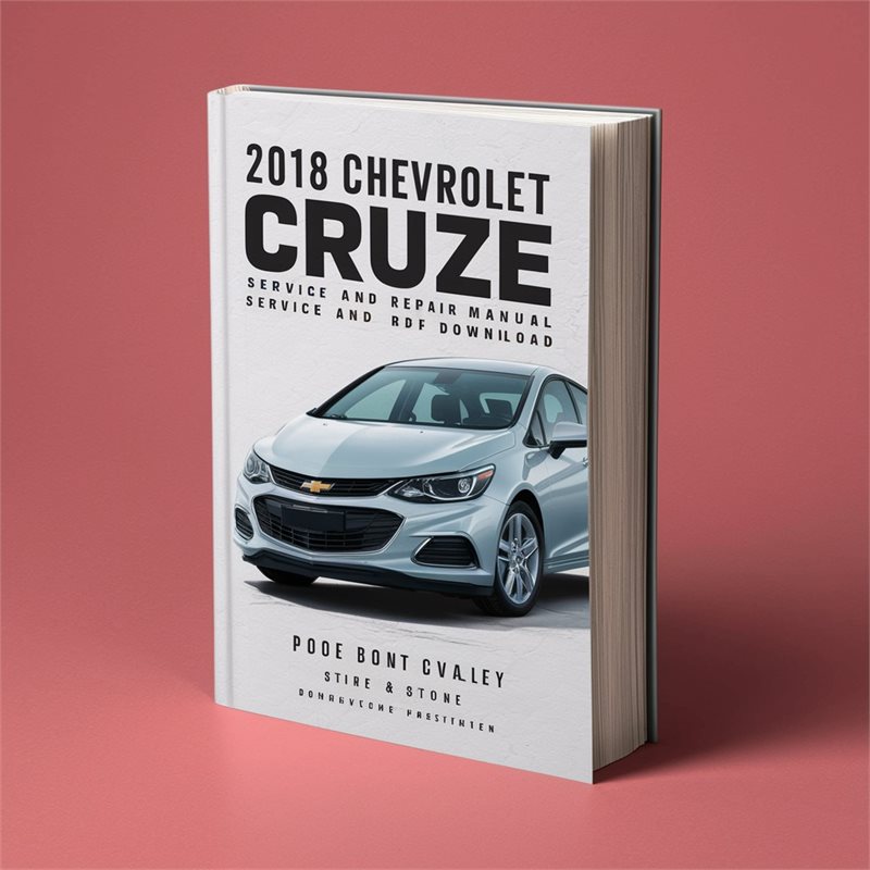2018 Chevrolet Cruze (2nd Gen) Service Repair Workshop Manual PDF