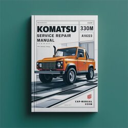 Komatsu 330M A10212-a10223 Service Repair Workshop Manual PDF