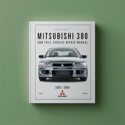 2005-2008 Mitsubishi 380 Service Repair Workshop Manual PDF